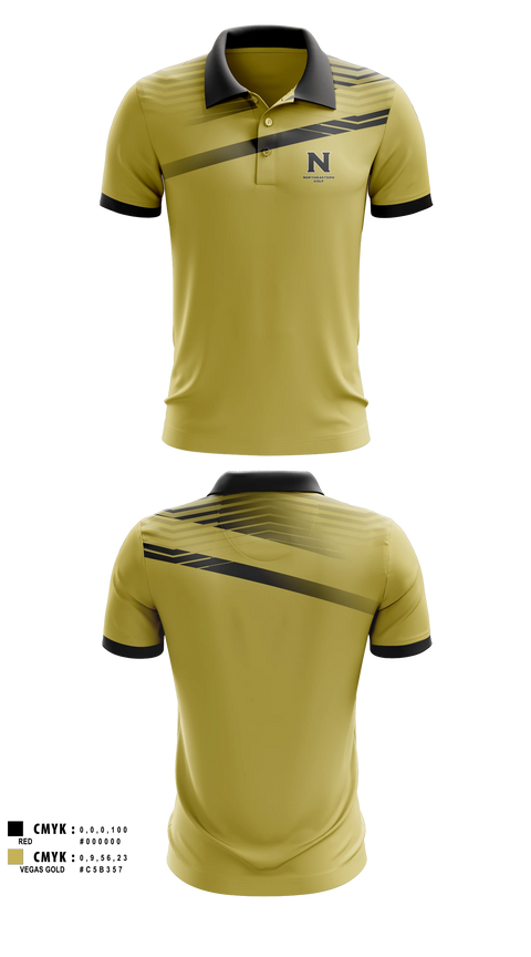 Short Sleeve Performance Polo, Northeastern Junior College Golf Team, Golf, Teamtime, Team time, sublimation, custom sports apparel, team uniforms, spirit wear, spiritwear, sports uniforms, custom shirts, team store, custom team store, fundraiser sports, apparel fundraiser