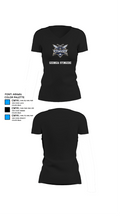 Georgia Stingerz 36850380 Women's Short Sleeve V-neck Shirt - 37