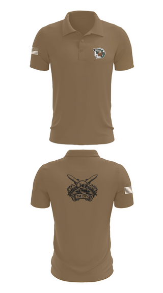 Short Sleeve Performance Polo, USS Illinois (SSN 786), , Teamtime, Team time, sublimation, custom sports apparel, team uniforms, spirit wear, spiritwear, sports uniforms, custom shirts, team store, custom team store, fundraiser sports, apparel fundraiser