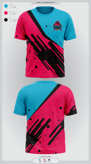 Short Sleeve Performance Shirt, MadBatters Softball, Softball, Teamtime, Team time, sublimation, custom sports apparel, team uniforms, spirit wear, spiritwear, sports uniforms, custom shirts, team store, custom team store, fundraiser sports, apparel fundraiser