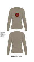 Intelligence Support Battalion 57442174 Women's Long Sleeve V-neck Shirt - 62