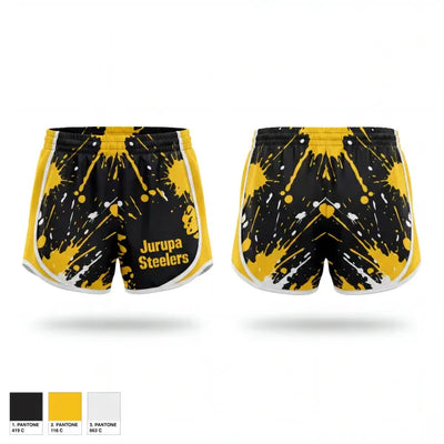 Jurupa Steelers 51639966 Women's Shorts - 1