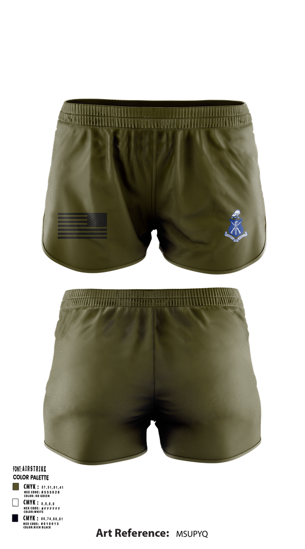 Ranger Panties, Pershing Rifles Kilo 8, , Teamtime, Team time, sublimation, custom sports apparel, team uniforms, spirit wear, spiritwear, sports uniforms, custom shirts, team store, custom team store, fundraiser sports, apparel fundraiser