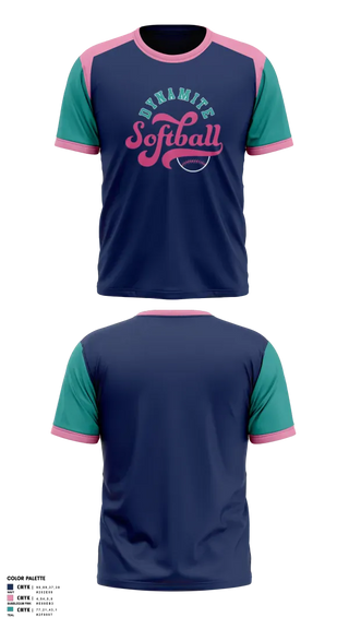 Short Sleeve Performance Shirt, Dynamite, Softball, Teamtime, Team time, sublimation, custom sports apparel, team uniforms, spirit wear, spiritwear, sports uniforms, custom shirts, team store, custom team store, fundraiser sports, apparel fundraiser