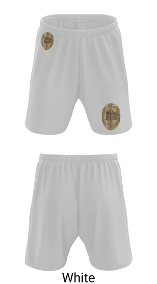 Athletic Shorts With Pockets, Cheraw, Police, Teamtime, Team time, sublimation, custom sports apparel, team uniforms, spirit wear, spiritwear, sports uniforms, custom shirts, team store, custom team store, fundraiser sports, apparel fundraiser
