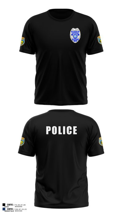 Odessa Police Department 86817075 Old School Cotton Feel Shirt - 2