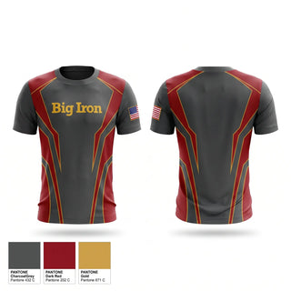 Short Sleeve Performance Shirt, Big Iron, Fire Department, Teamtime, Team time, sublimation, custom sports apparel, team uniforms, spirit wear, spiritwear, sports uniforms, custom shirts, team store, custom team store, fundraiser sports, apparel fundraiser