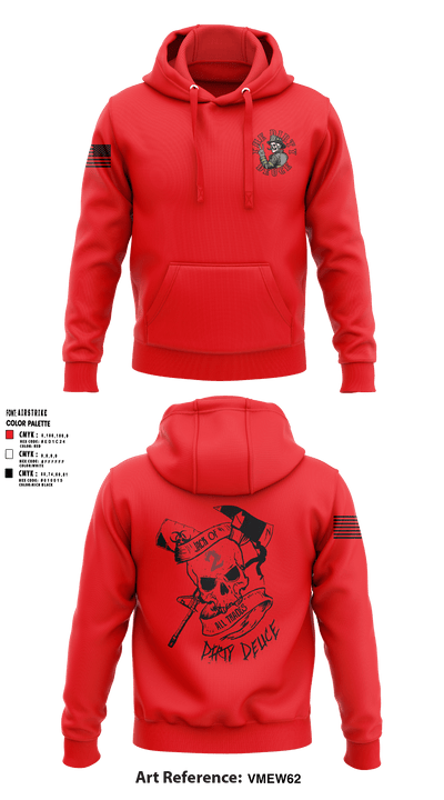 386th ECES/CEF 44039063 Hoodie - 3