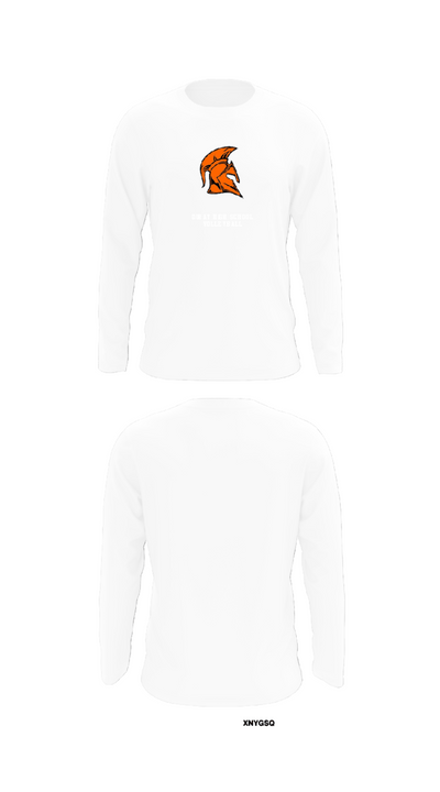 Ouray High School Volleyball 70687168 Long Sleeve Performance Shirt - 8