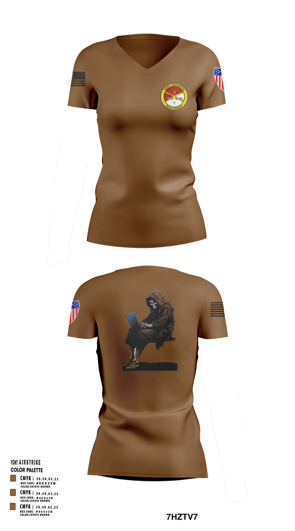 Women's Short Sleeve Vneck Shirt, Tiger, Army, Teamtime, Team time, sublimation, custom sports apparel, team uniforms, spirit wear, spiritwear, sports uniforms, custom shirts, team store, custom team store, fundraiser sports, apparel fundraiser