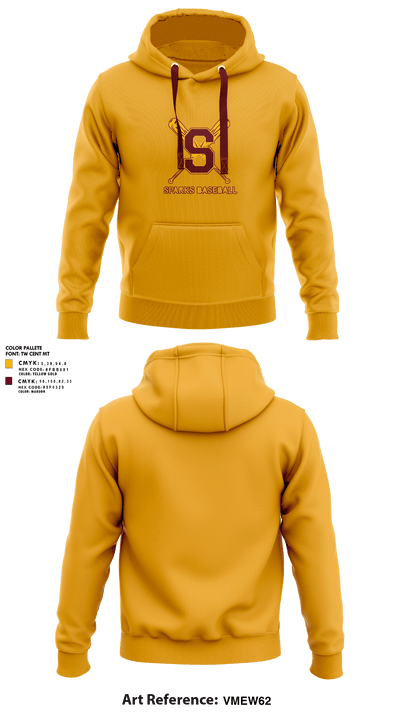 Sparks Railroaders 71775627 Hoodie - 1