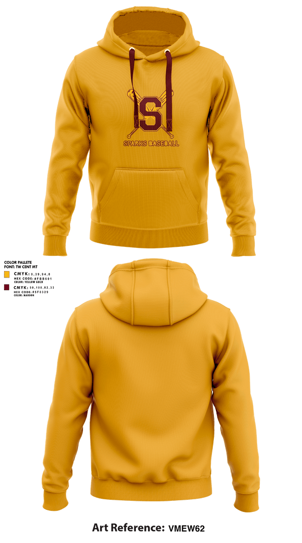 Hoodie, Sparks Railroaders, Baseball, Teamtime, Team time, sublimation, custom sports apparel, team uniforms, spirit wear, spiritwear, sports uniforms, custom shirts, team store, custom team store, fundraiser sports, apparel fundraiser