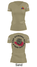 261st BSC CAVEMAN PLT 28746409 Women's Short Sleeve V-neck Shirt - 88