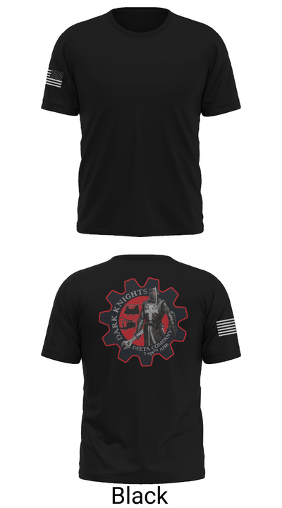 D Co. 2-158th AHB 37941019 Short Sleeve Performance Shirt - 36