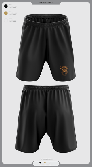 Athletic Shorts With Pockets, Hugo Buffaloes Tennis, Tennis, Teamtime, Team time, sublimation, custom sports apparel, team uniforms, spirit wear, spiritwear, sports uniforms, custom shirts, team store, custom team store, fundraiser sports, apparel fundraiser