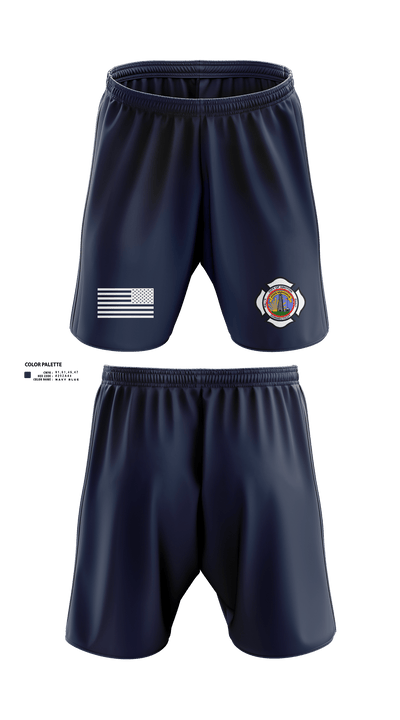 Groton City Fire Department 94427671 Athletic Shorts With Pockets - 1