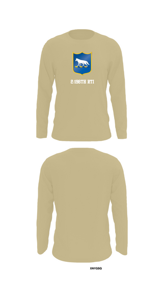 Long Sleeve Performance Shirt, 2/196th RTI, , Teamtime, Team time, sublimation, custom sports apparel, team uniforms, spirit wear, spiritwear, sports uniforms, custom shirts, team store, custom team store, fundraiser sports, apparel fundraiser
