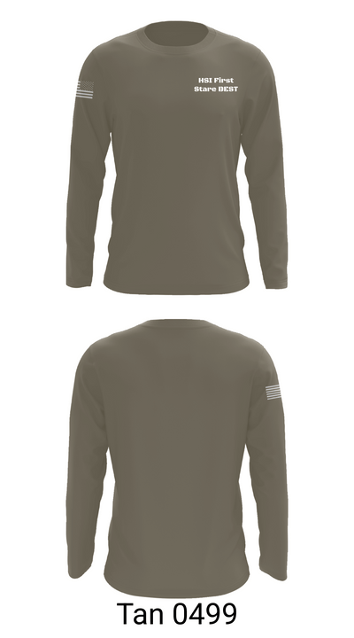 HSI First Stare BEST 75939314 Long Sleeve Performance Shirt 63