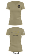 1270A 97331087 Women's Short Sleeve V-neck Shirt - 84