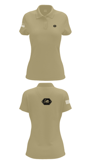Womens Short Sleeve Performance Polo, TCU Ranger Challenge, , Teamtime, Team time, sublimation, custom sports apparel, team uniforms, spirit wear, spiritwear, sports uniforms, custom shirts, team store, custom team store, fundraiser sports, apparel fundraiser