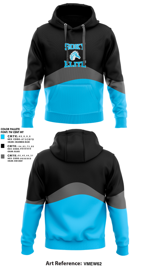 Hoodie, SOKY Elite, Track & Field, Teamtime, Team time, sublimation, custom sports apparel, team uniforms, spirit wear, spiritwear, sports uniforms, custom shirts, team store, custom team store, fundraiser sports, apparel fundraiser