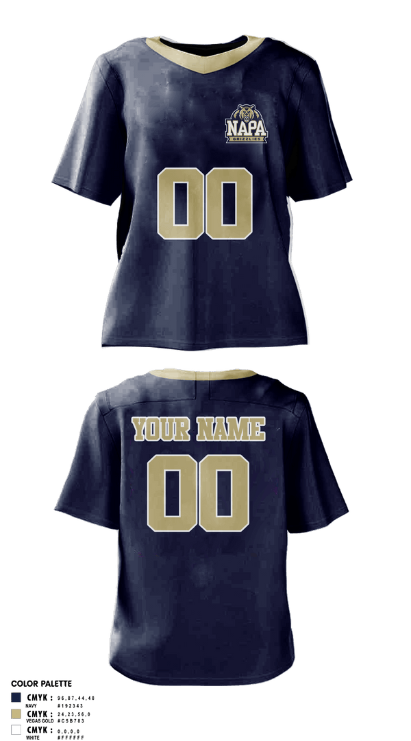 Womens Lacrosse Jersey, Napa Grizzlies, Women's Lacrosse, Teamtime, Team time, sublimation, custom sports apparel, team uniforms, spirit wear, spiritwear, sports uniforms, custom shirts, team store, custom team store, fundraiser sports, apparel fundraiser