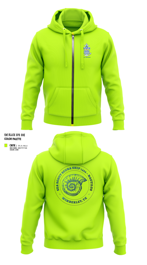Zip Hoodie, Scuba Ship 1492, Swimming, Teamtime, Team time, sublimation, custom sports apparel, team uniforms, spirit wear, spiritwear, sports uniforms, custom shirts, team store, custom team store, fundraiser sports, apparel fundraiser