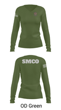 SMCO 97936482 Women's Long Sleeve V-neck Shirt - 57