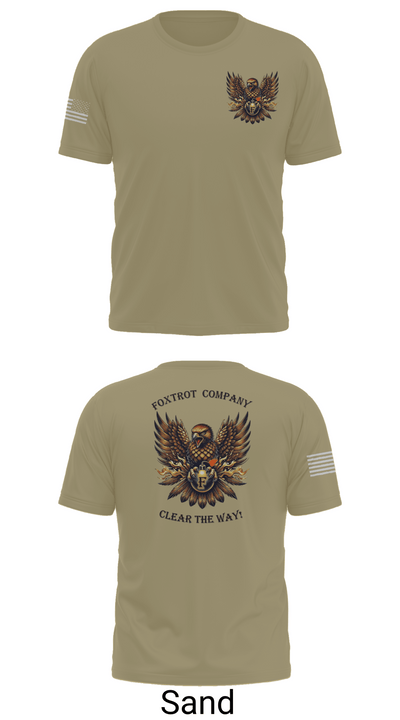 Foxtrot Company, 832nd OD BN 51500889 Old School Cotton Feel Shirt - 90