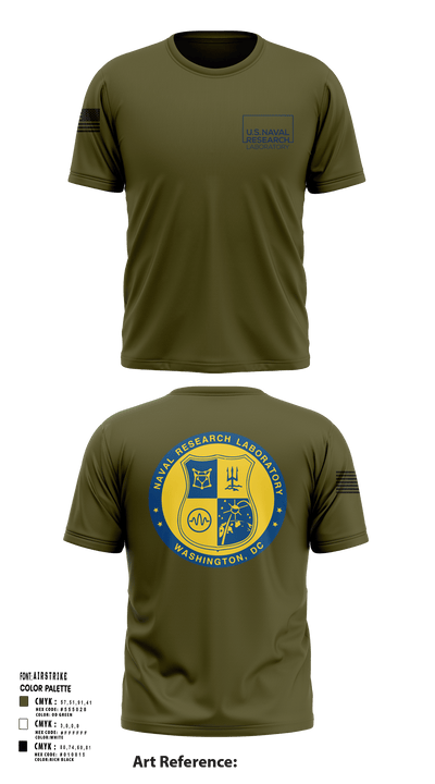 Naval Research Lab 68705363 Short Sleeve Performance Shirt - 104