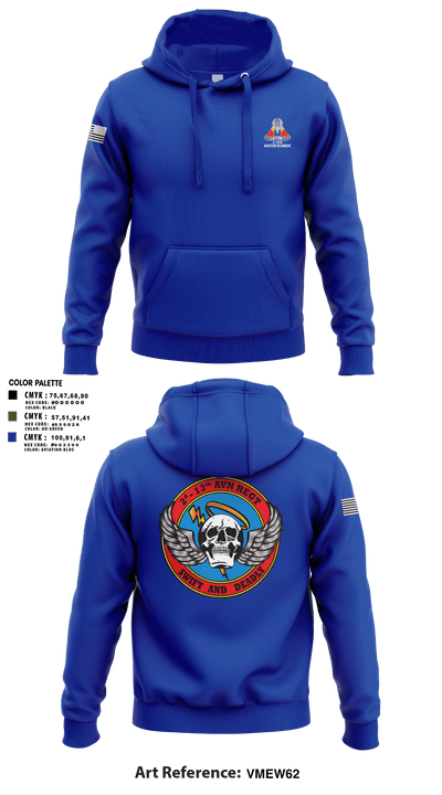 A Co, 2-13th Aviation Regiment 86069312 Hoodie - 15