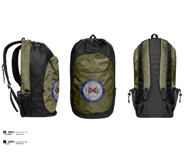Gear Bag, Alabama ICAC, , Teamtime, Team time, sublimation, custom sports apparel, team uniforms, spirit wear, spiritwear, sports uniforms, custom shirts, team store, custom team store, fundraiser sports, apparel fundraiser