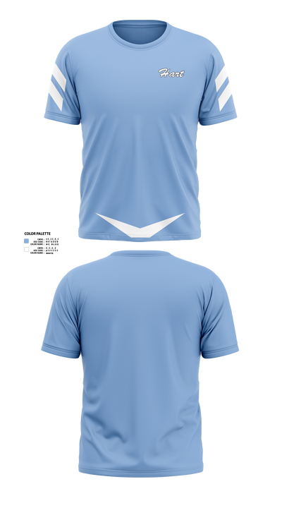 William S Hart Baseball and Softball 95484617 Short Sleeve Performance Shirt - 3