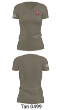 Recruiting and Retention Battalion 2441772 Women's Short Sleeve V-neck Shirt - 65