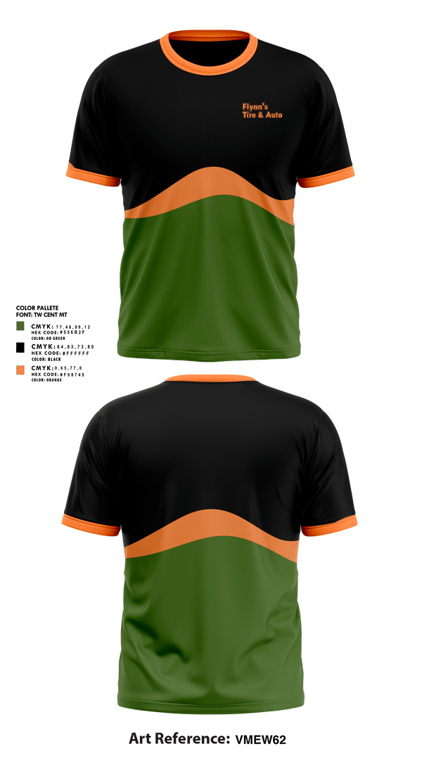Short Sleeve Performance Shirt, Flynn's Tire & Auto, , Teamtime, Team time, sublimation, custom sports apparel, team uniforms, spirit wear, spiritwear, sports uniforms, custom shirts, team store, custom team store, fundraiser sports, apparel fundraiser