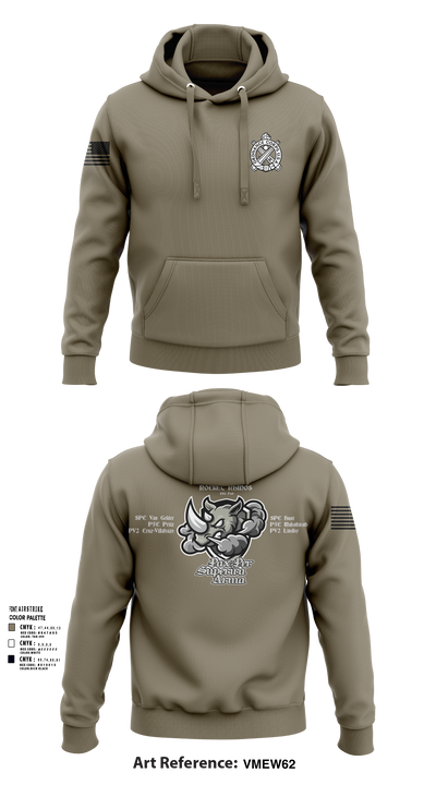 Rocket Rhinos 9238084 Hoodie - 107