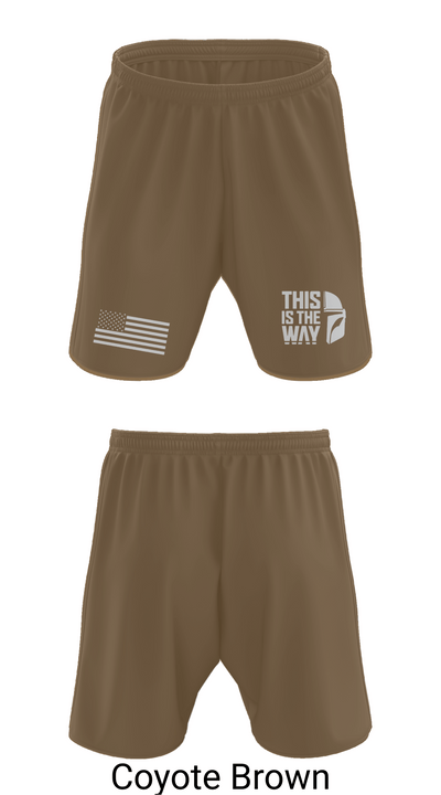 602nd Trans Det 75449921 Athletic Shorts With Pockets - 9