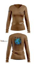 NMCB 4 38058796 Women's Long Sleeve V-neck Shirt - 1