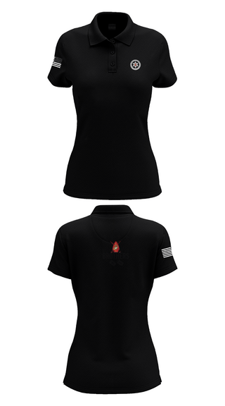Womens Short Sleeve Performance Polo, Wpns 1/8 Mortars, , Teamtime, Team time, sublimation, custom sports apparel, team uniforms, spirit wear, spiritwear, sports uniforms, custom shirts, team store, custom team store, fundraiser sports, apparel fundraiser