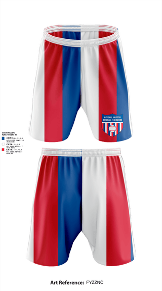 Athletic Shorts With Pockets, Chicago Suburban Baseball League, Baseball, Teamtime, Team time, sublimation, custom sports apparel, team uniforms, spirit wear, spiritwear, sports uniforms, custom shirts, team store, custom team store, fundraiser sports, apparel fundraiser