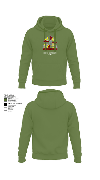 Hoodie, Kirk U.S. Army Health Clinic, , Teamtime, Team time, sublimation, custom sports apparel, team uniforms, spirit wear, spiritwear, sports uniforms, custom shirts, team store, custom team store, fundraiser sports, apparel fundraiser