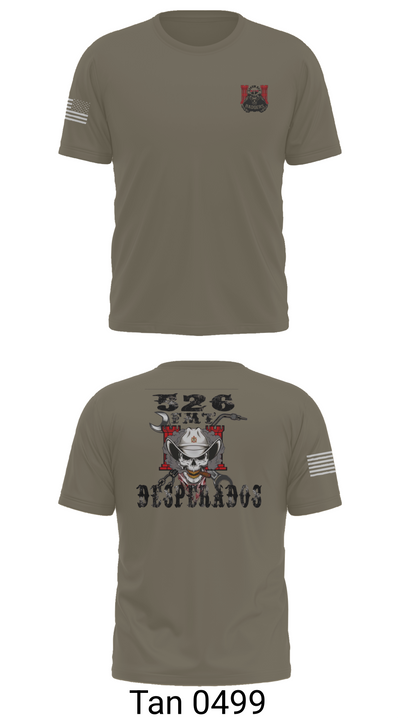 526th ECC Desperados FMT 5277023 Old School Cotton Feel Shirt - 70
