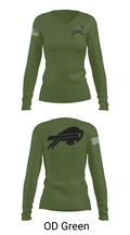C TRP 2-101 CAV 72009091 Women's Long Sleeve V-neck Shirt - 54