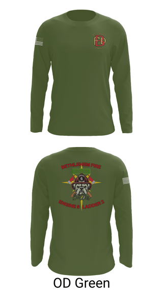 Long Sleeve Performance Shirt, Bethlehem Fire Department E6/L2, , Teamtime, Team time, sublimation, custom sports apparel, team uniforms, spirit wear, spiritwear, sports uniforms, custom shirts, team store, custom team store, fundraiser sports, apparel fundraiser