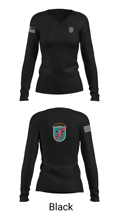 20th group 15745454 Women's Long Sleeve V-neck Shirt - 37