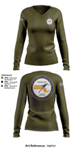 NEMLEC Women's Long Sleeve V-neck Shirt - 1