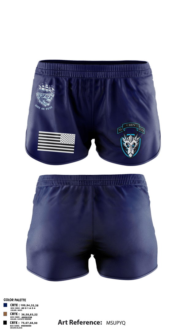 Ranger Panties, HQ, 95th CM CO, Army, Teamtime, Team time, sublimation, custom sports apparel, team uniforms, spirit wear, spiritwear, sports uniforms, custom shirts, team store, custom team store, fundraiser sports, apparel fundraiser