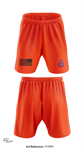 Athletic Shorts With Pockets, Recruiting and Retention Battalion, , Teamtime, Team time, sublimation, custom sports apparel, team uniforms, spirit wear, spiritwear, sports uniforms, custom shirts, team store, custom team store, fundraiser sports, apparel fundraiser