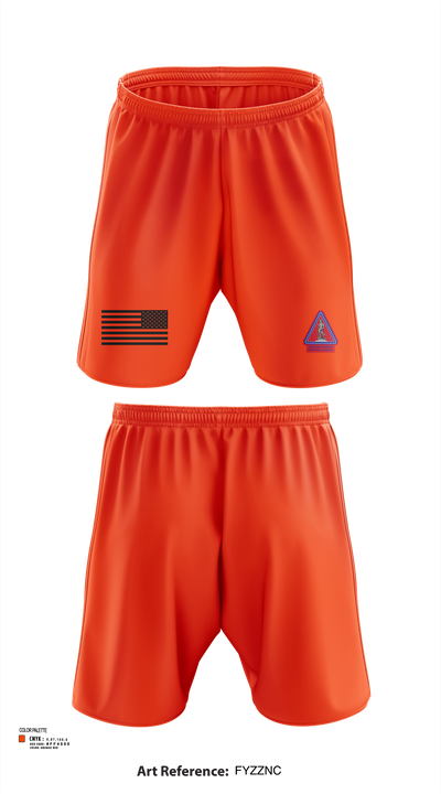 Recruiting and Retention Battalion 2441772 Athletic Shorts With Pockets - 102