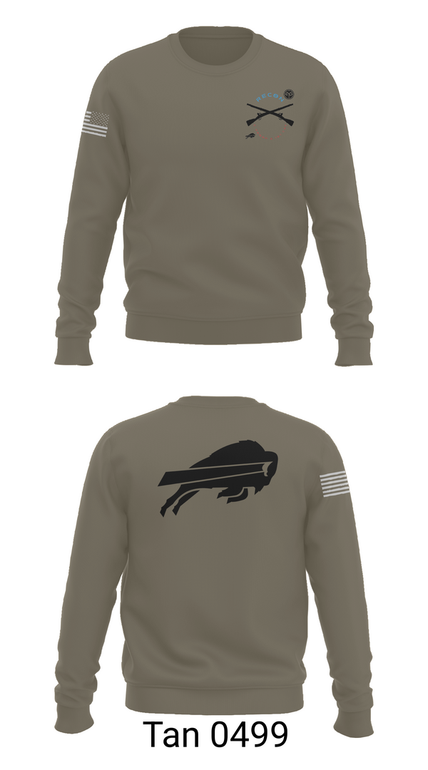 Crew Neck Sweatshirt, C TRP 2-101 CAV, , Teamtime, Team time, sublimation, custom sports apparel, team uniforms, spirit wear, spiritwear, sports uniforms, custom shirts, team store, custom team store, fundraiser sports, apparel fundraiser
